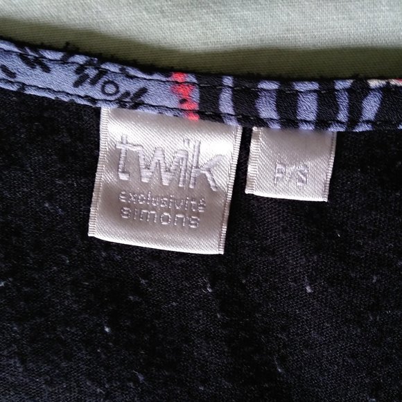 RECYCLED POLYESTER PRINT BLOUSE - Picture 4 of 4